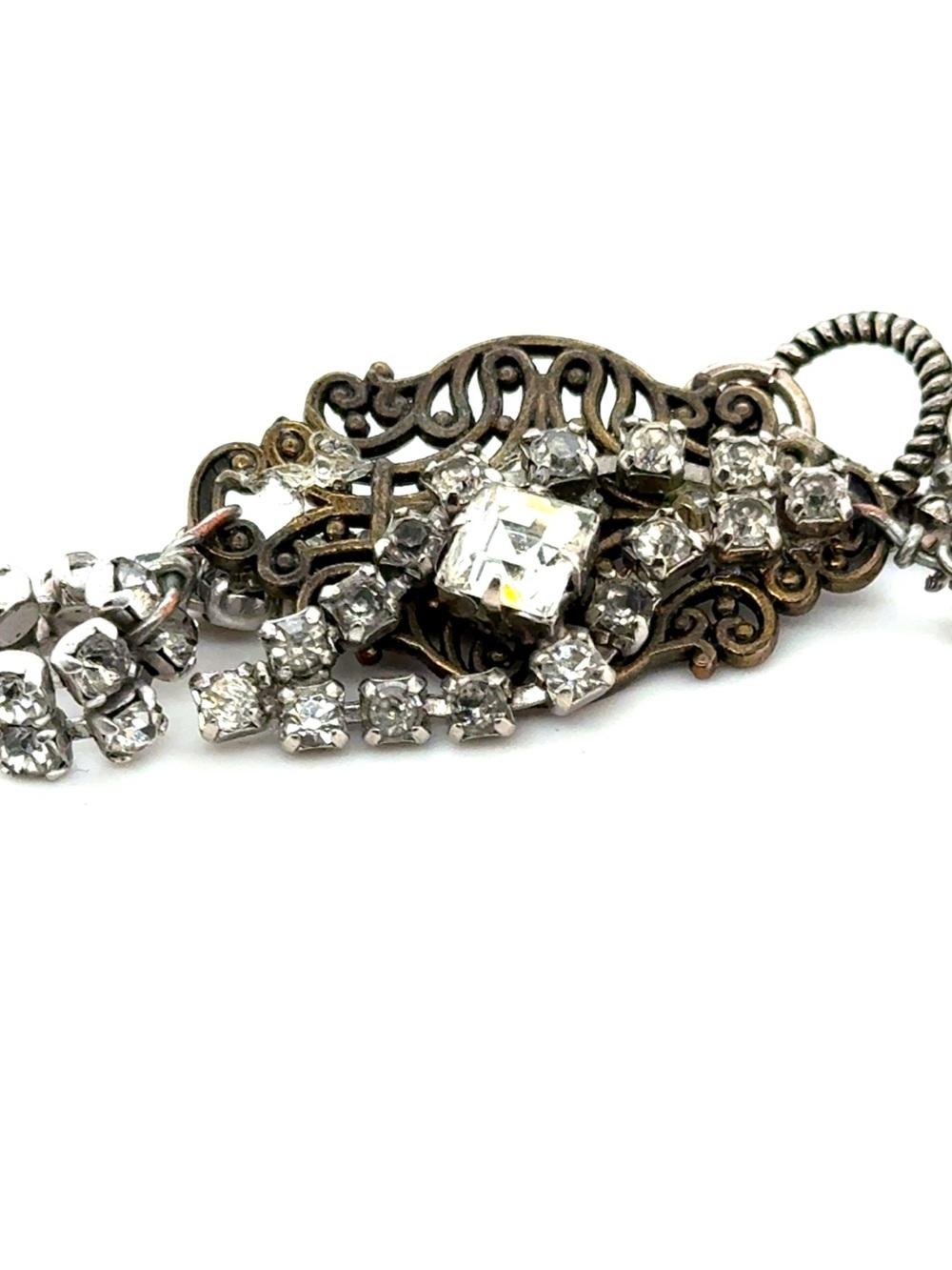 Crystal‎ RhinestoneToggle Bracelet (e5) - Picture 6 of 7